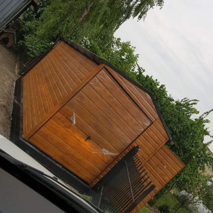 Garáže imitácia dreva