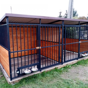 Voliéry pre psov - slovenský výrobok