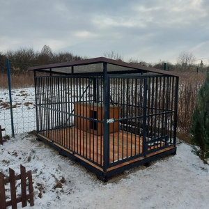 Voliéry pre psov - slovenský výrobok