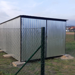 Pozinkované garáže a stavebné búdy