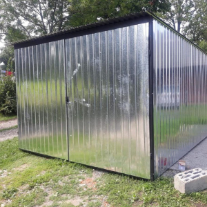 Pozinkované garáže a stavebné búdy