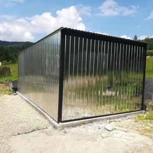 Pozinkované garáže a stavebné búdy